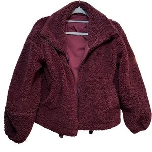 Alo yoga fluffy jacket size M